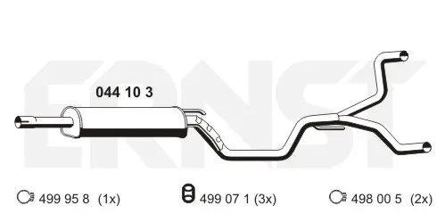 средно гърне ERNST               