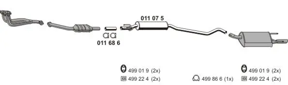 Изпускателна система ERNST               