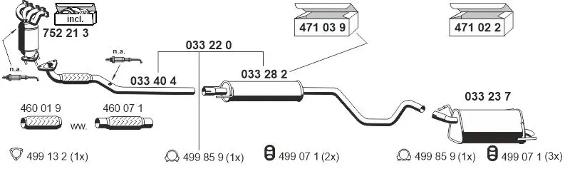 Изпускателна система ERNST               