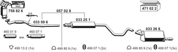 Изпускателна система ERNST               