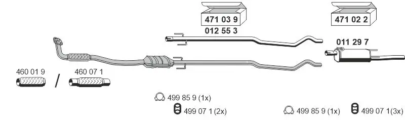 Изпускателна система ERNST               