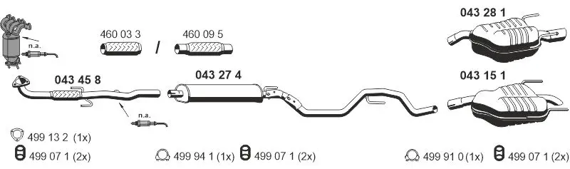 Изпускателна система ERNST               