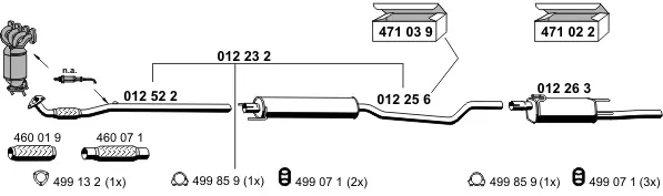 Изпускателна система ERNST               