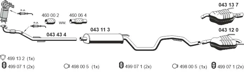 Изпускателна система ERNST               