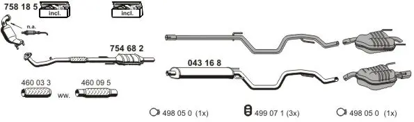 Изпускателна система ERNST               
