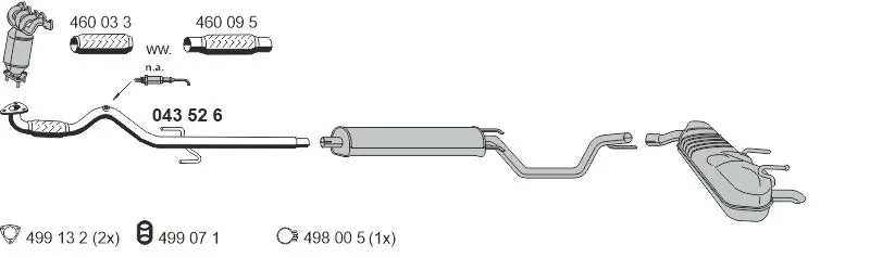 Изпускателна система ERNST               