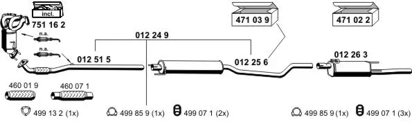 Изпускателна система ERNST               