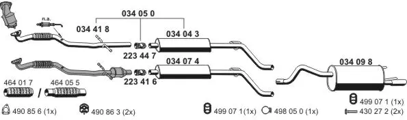 Изпускателна система ERNST               