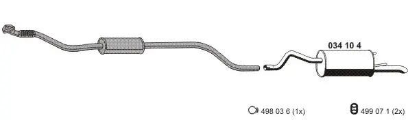 Изпускателна система ERNST               