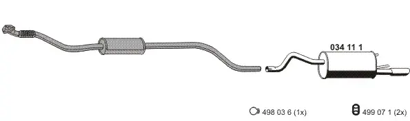 Изпускателна система ERNST               