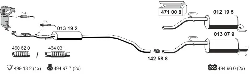 Изпускателна система ERNST               