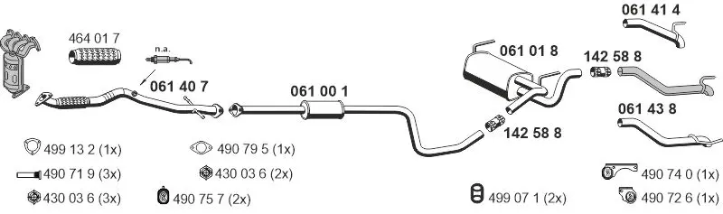 Изпускателна система ERNST               