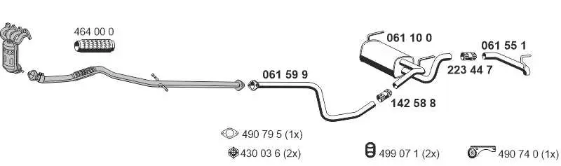 Изпускателна система ERNST               