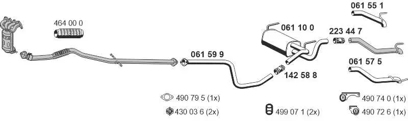 Изпускателна система ERNST               