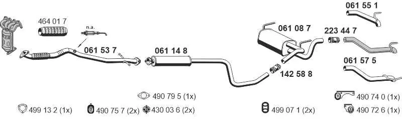 Изпускателна система ERNST               