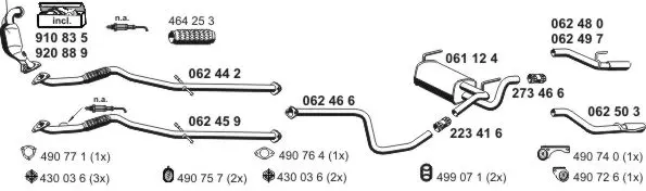 Изпускателна система ERNST               