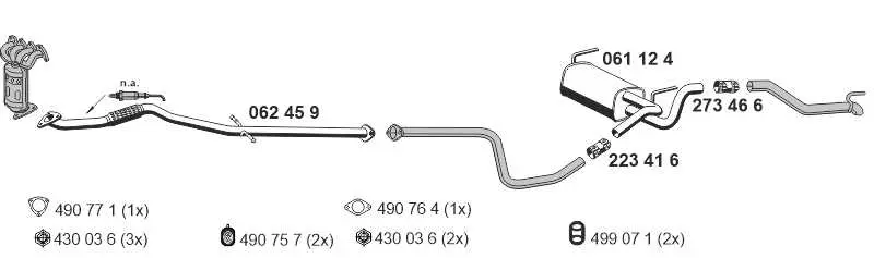 Изпускателна система ERNST               