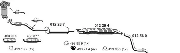 Изпускателна система ERNST               