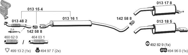 Изпускателна система ERNST               