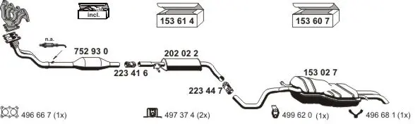 Изпускателна система ERNST               