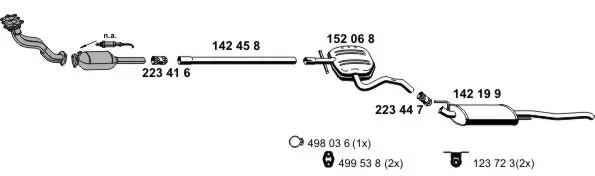 Изпускателна система ERNST               