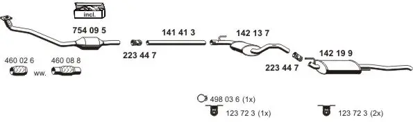 Изпускателна система ERNST               