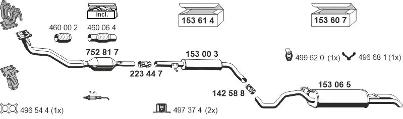 Изпускателна система ERNST               