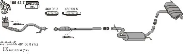 Изпускателна система ERNST               