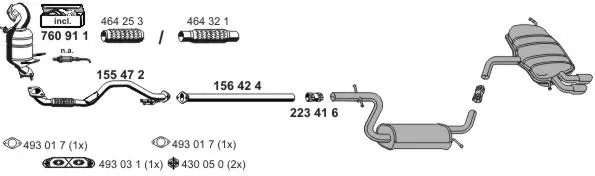 Изпускателна система ERNST               
