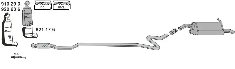 Изпускателна система ERNST               