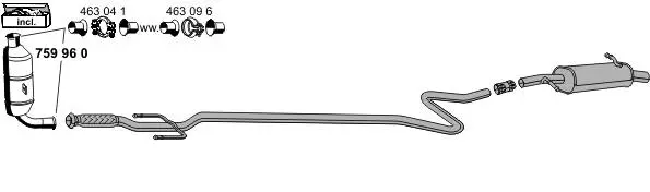 Изпускателна система ERNST               