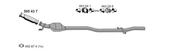 Изпускателна система ERNST               