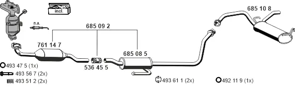 Изпускателна система ERNST               