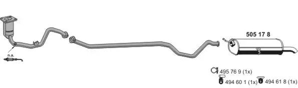 Изпускателна система ERNST               