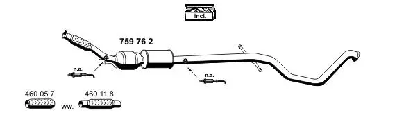 Изпускателна система ERNST               