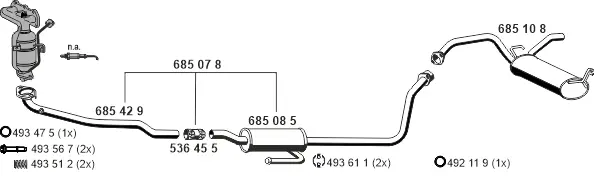 Изпускателна система ERNST               