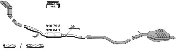Изпускателна система ERNST               