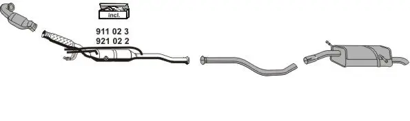 Изпускателна система ERNST               