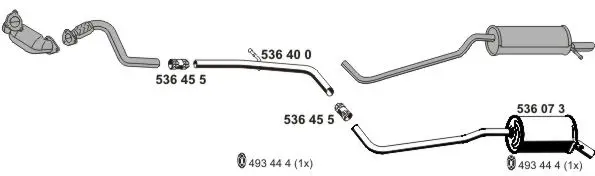 Изпускателна система ERNST               