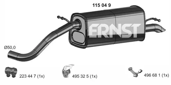 крайно гърне ERNST               