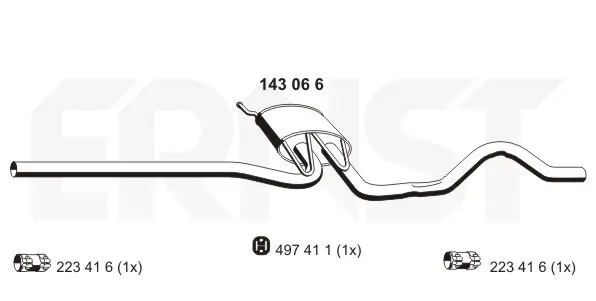 средно гърне ERNST               