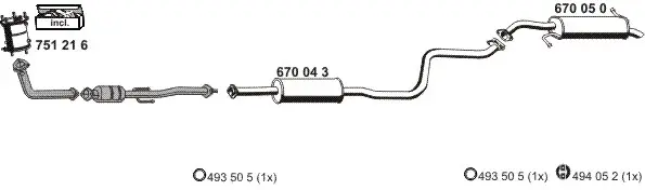 Изпускателна система ERNST               