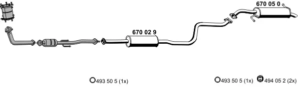 Изпускателна система ERNST               