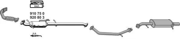 Изпускателна система ERNST               