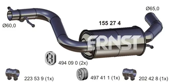 средно гърне ERNST               