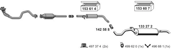 Изпускателна система ERNST               
