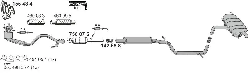 Изпускателна система ERNST               