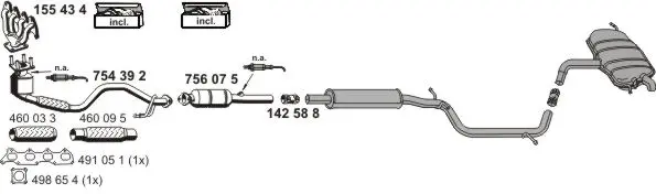 Изпускателна система ERNST               