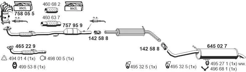 Изпускателна система ERNST               