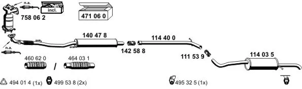 Изпускателна система ERNST               